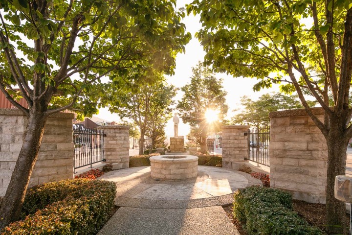 Orangeville Median - Whispering Pines Landscaping